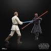 Star Wars Black Series Qui-Gon Jinn, Darth Maul, and Obi-Wan Kenobi Star Wars: The Phantom Menace 6-inch Action Figures