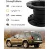2PCS 52089341AC Rear Coil Spring for Grand Cherokee WK 2005-2010 Commander XK 2006-2010 Liberty KK 2008-2012