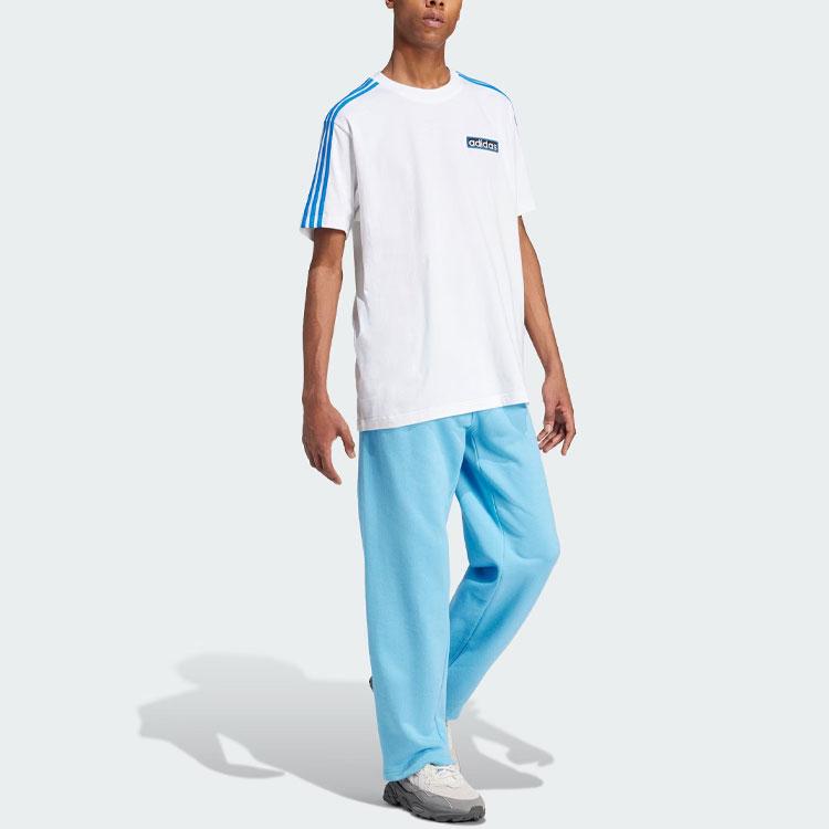 adidas Adicolor Adibreak Tee Black/Blue Bird Men Streetwear IV5351