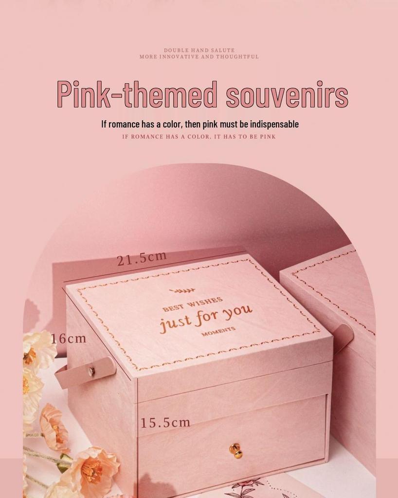 Elegant Bridesmaid Souvenir: Luxurious & Practical Gift Box for Your Best Friend - Perfect for Nurse's Day or As a Thank You Women's Gift.