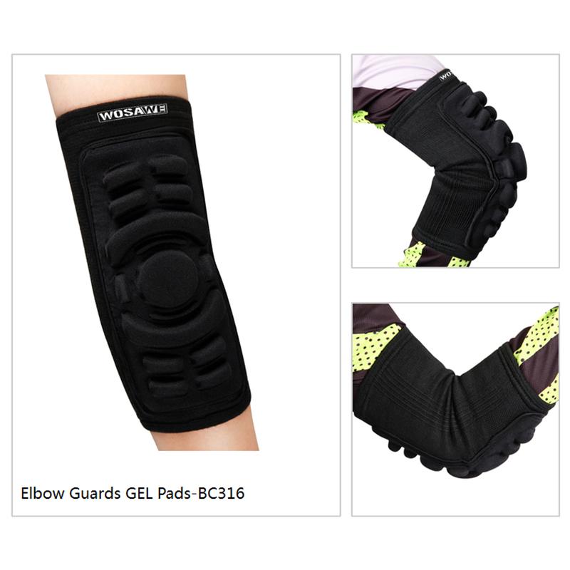 Cycling Knee Elbow Pads Sets MTB Mountain Bike Knee Brace Protective