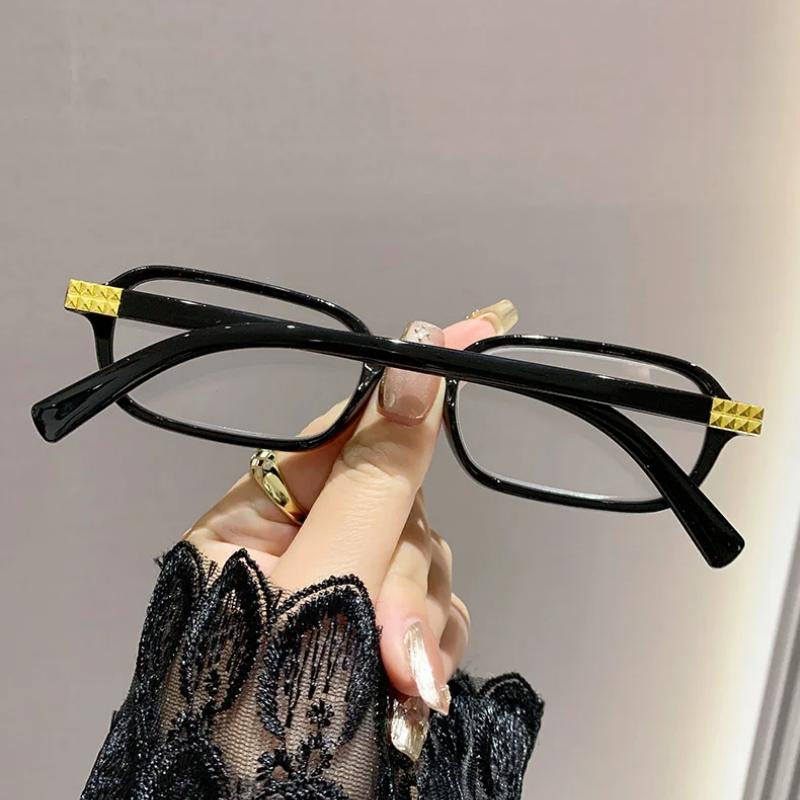 Small Square Frame Reading Glasses for Women Men Ultralight Presbyopia Eyeglasses Vintage Anti-blue Light Hyperopia Eyeglasses