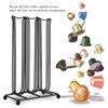 Coffee Capsule Storage Rack, Black   Plated Iron, 42 Capsules, Simple and Elegant Design, Large Capacity, Robust Use with Coffee Capsule Holder,