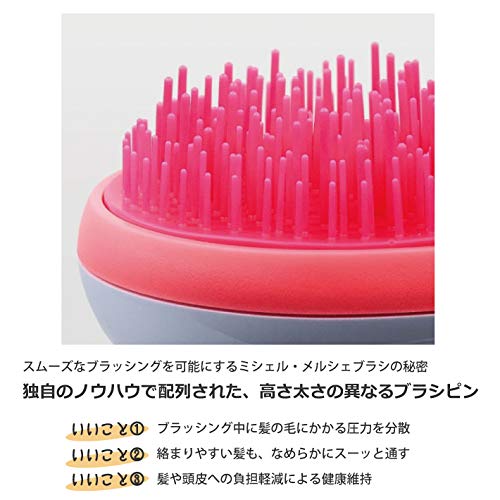 Create Ion Michelle Mercier Girly Brush for Normal Hair, Violet