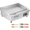 VEVOR Commercial Electric Griddle, 535 x 300 mm, 3200W, 50-300 degrees C Adjustable Temp Control