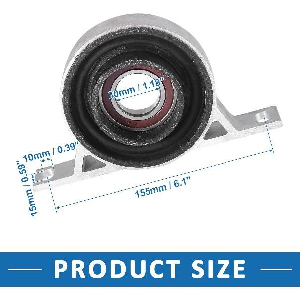 Rear Driveshaft Center Support Bearing Assembly 26127521855 Car Accessory for BMW X3 2004-2011