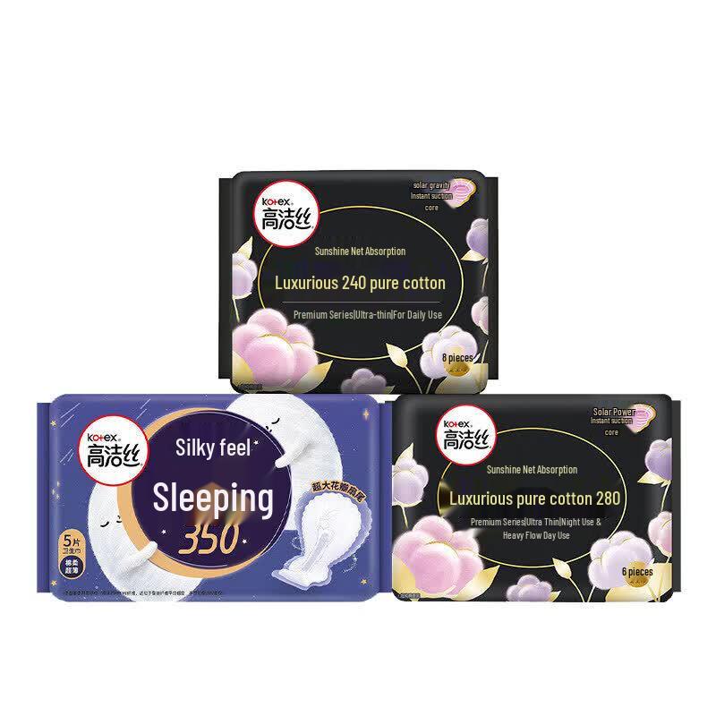Kotex Sanitary Pad Assortment Pack