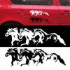 car stickers Running Horses vinyl car sticker waterproof cool waterproof removable decal self-adhesive car auto stickers