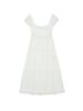 Hety Pure Lace Long Dress (White)