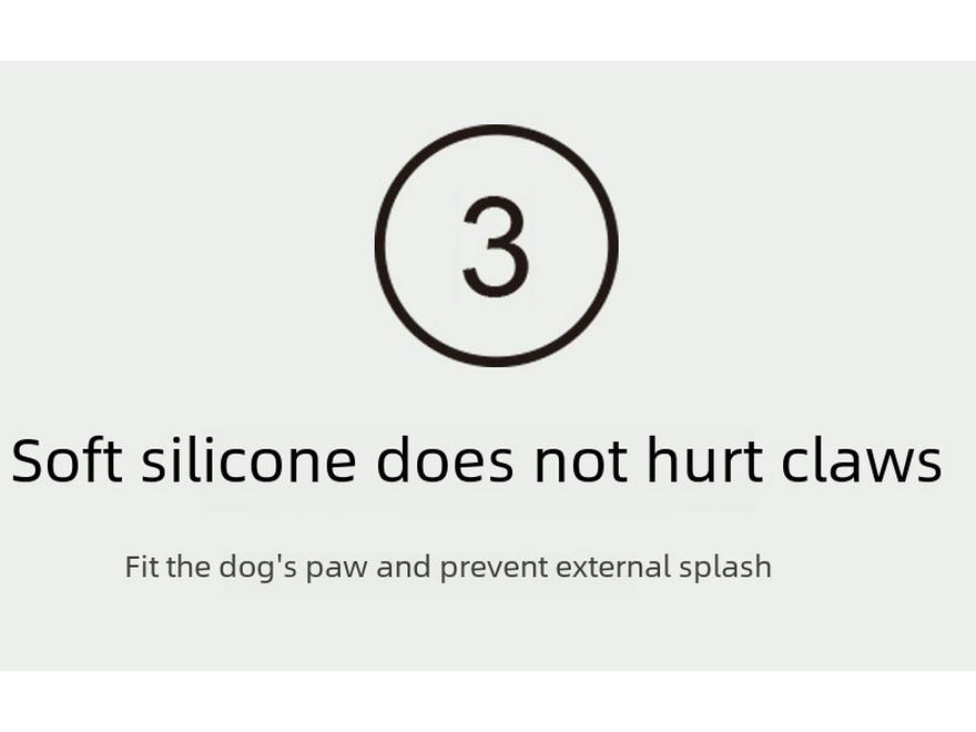 Curățător pentru labele animalelor de companie: Cupă de spălat cu gheare de pisică și picioare din silicon semi-automat