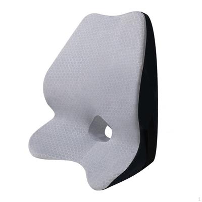 Lumbar Support Pillow Back Cushion Pad Comfortable Car Seat Waist