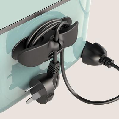 Creative Hole Free Plug, Wire Storage and Fixation Device, Socket Cable Management Device, Winding Device, Household Kitchen Power Cord Obstruction
