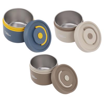 550ml Edelstahl Isolierte Bento Lunchbox Stapelbar 2 Etagen Runde Bento Lunchbox Edelstahl Auslaufsicherer Lebensmittelbehälter