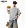 Foss Phil Men's Faux Two-Piece Polo T-Shirt DT6238