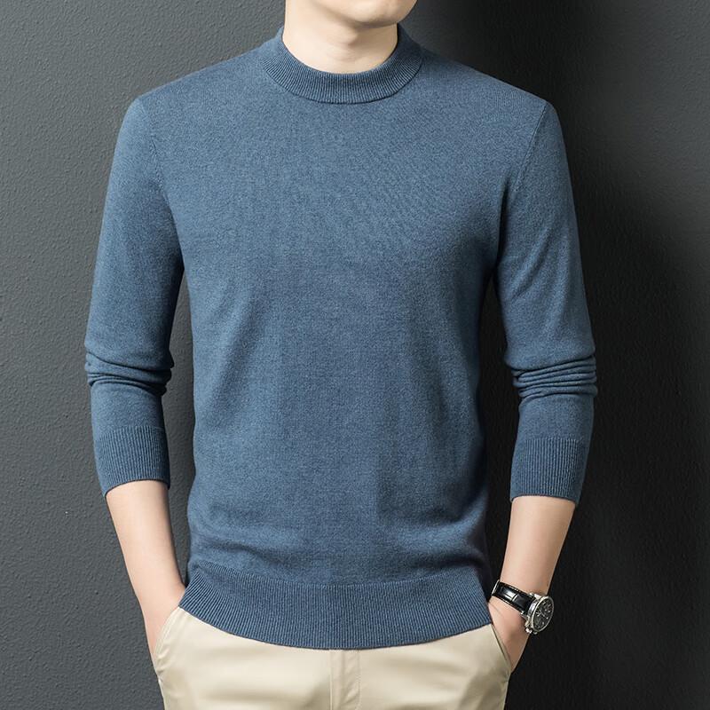 

Men s Business Casual Wool Cashmere Blend Pullover Sweater L