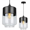 HÄNGENDE DECKENLAMPE, GLASPLAFOND, LED-LAMPE
