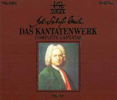 CD BACH, JOHANN SEBASTIAN BACH - Das Kantatenwerk Vol.41 Bwv175-179  835755 TELDEC 1988 Europe Classical Used