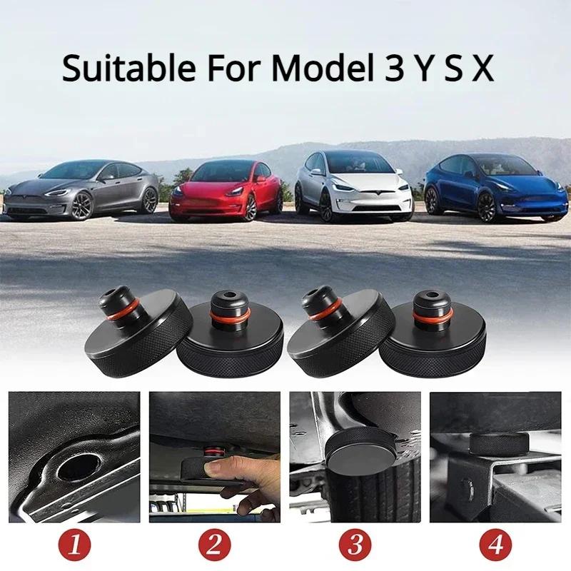 Wagenheberaufnahme für Tesla Model 3/Y/S/X/3+ Model Y Juniper 2025 Gummi-Heber Jack Pad Adapter Werkzeug Auto Reifenreparaturwerkzeuge Zubehör