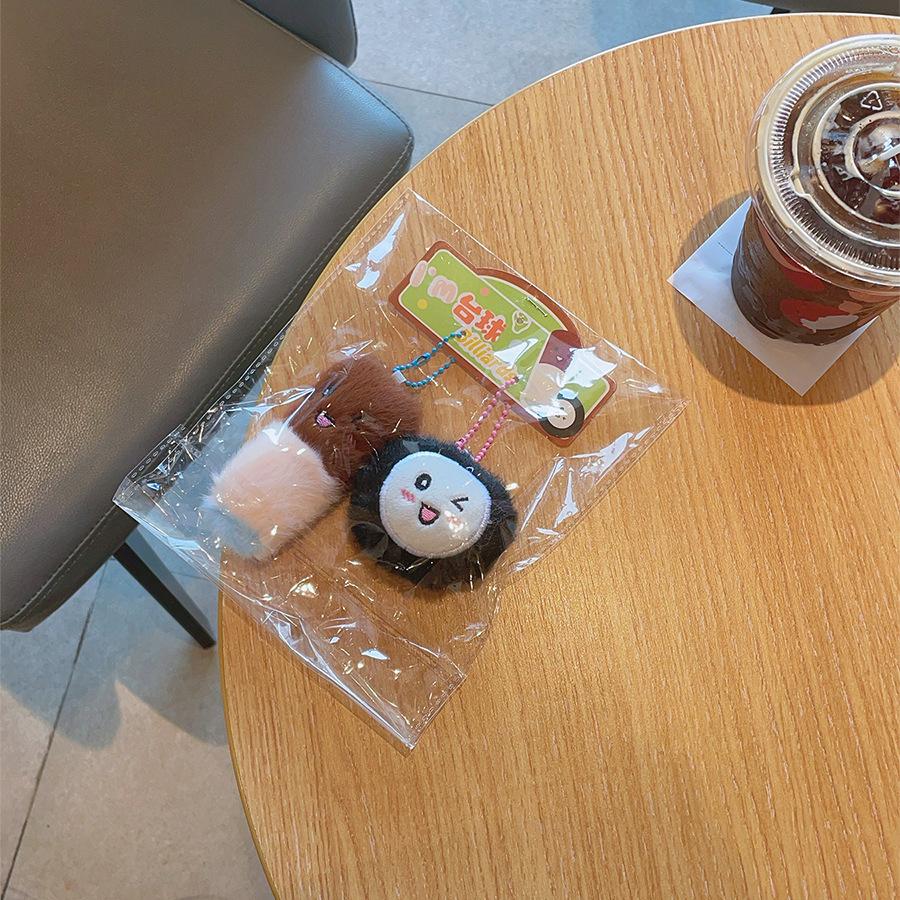 Cartoon Schläger Puppe Plüsch Tischtennis Tennis Badminton Puppe Taschenanhänger Geschenk