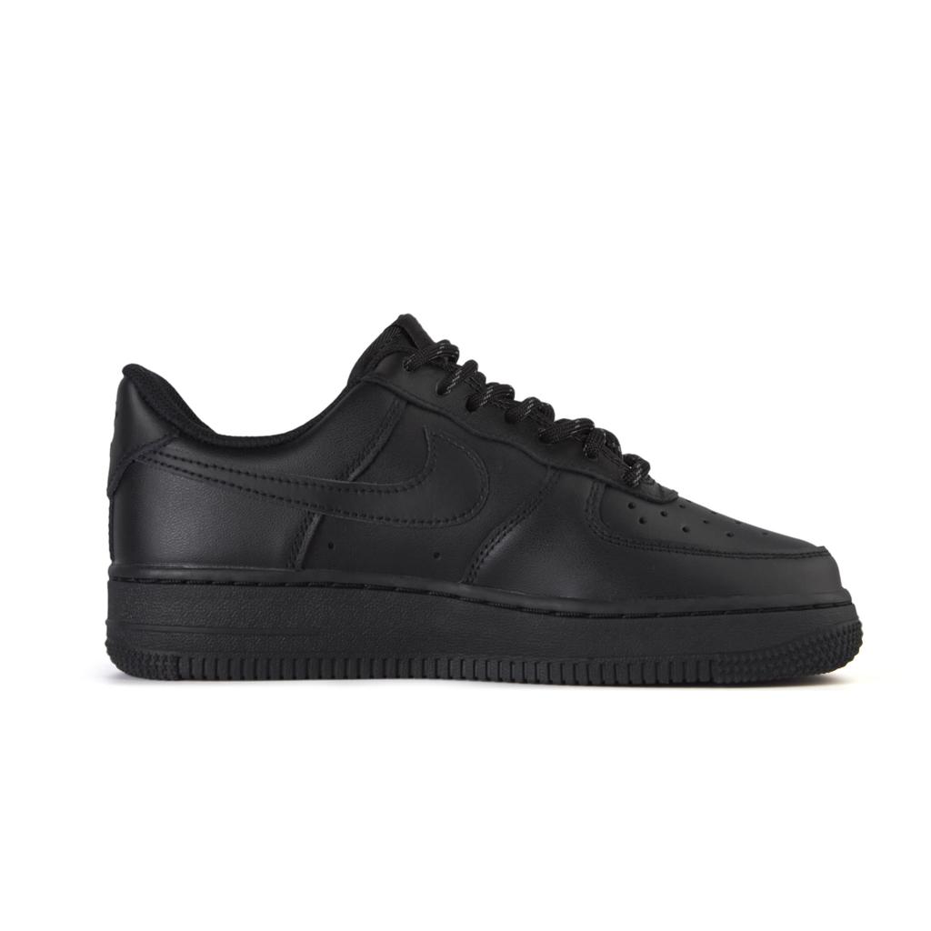 Nike Air Force 1 Cushioning, Wear Resistant Low Top Skateboard Shoes Unisex Black DD8959-001(Team746-)