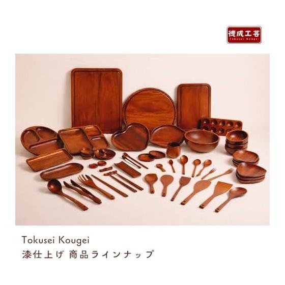 Tokunari Chopstick Rests, Set of 5, Wooden Lacquerware, Diameter 4.5cm, Stylish Cutlery Rests, TAH-503, Natural Wood, Lacquer Finish, Simple, Elegant