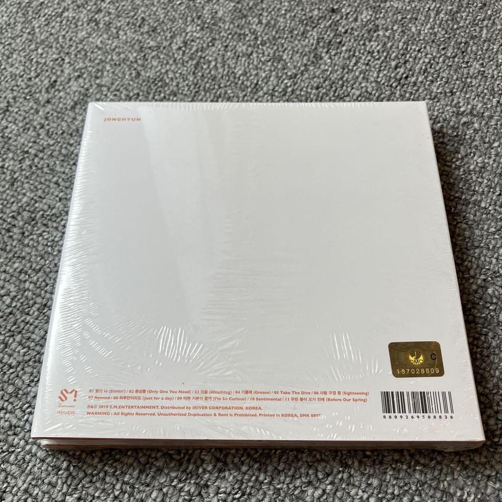 [USED] SHINee Jonghyun Poet CD Korean Edition Album