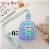 Chest Cartoon Doll Bag Nylon Material Adjustable Shoulder Strap Daily For