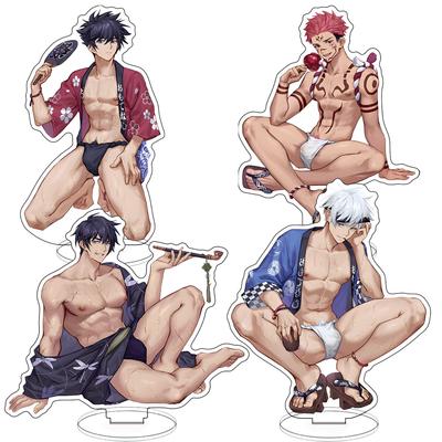 Anime Jujutsu Kaisen Stand Acrylic Cartoon Model Itadori Yuji Fushiguro Megumi Gojo Satoru Nanami Kento Models Fans Gifts