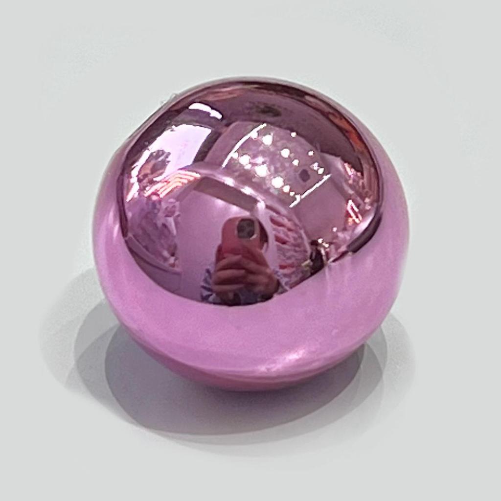 Gold & Silver Electroplated Acrylic Beads - Non-Fading Round Plastic Beads for DIY Jewelry Accessories.