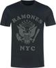 Logo Potisk Ramones Tričko Pánské Dámské Metalová Rocková Kapela Grafické Tričko 100% Bavlna Letní Streetwear Top