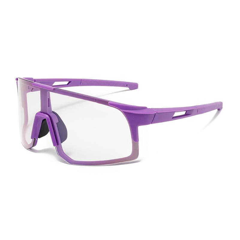 Outdoor Brand Cycling Men's Goggle Women Oversize Decor Anti UV Riding Shades High Quality Pochromic Sports Sunglasses