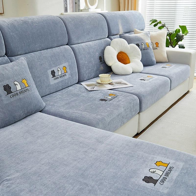 Chenille Sofa Cover All-inclusive Universal Sofa Cushion Four-season All-cover Simple Sofa Cover