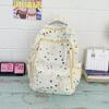 Schoolbag1011 new schoolbag female junior high school high school student large capacity star printing backpack female college student computer bag 