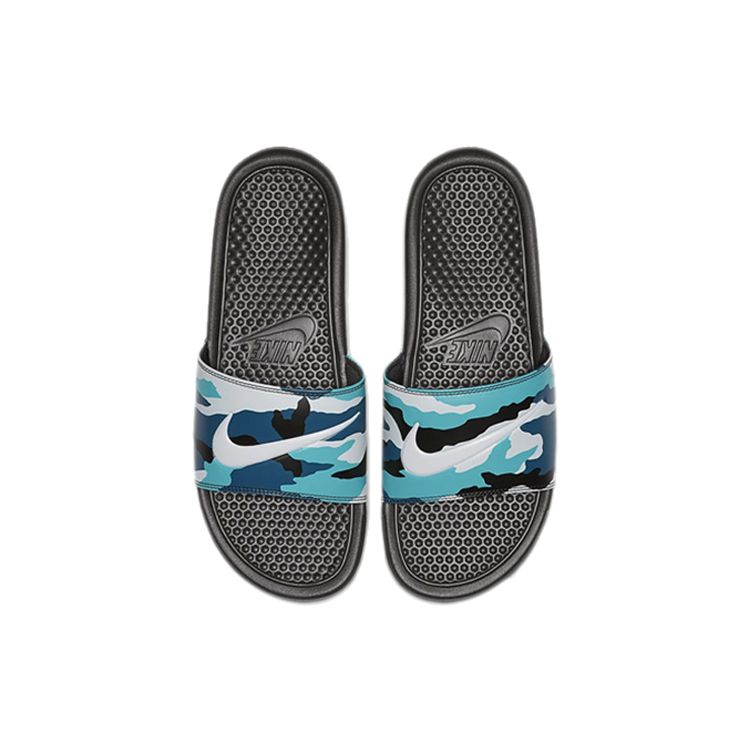 Nike Benassi JDI Comfortable Casual Rubber Sole Non-Slip Slide Sandals Men Footwear Black 631261-027