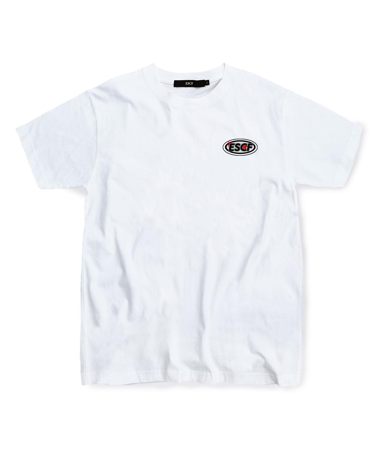 Escape From Black Circle Logo T-Shirt White L