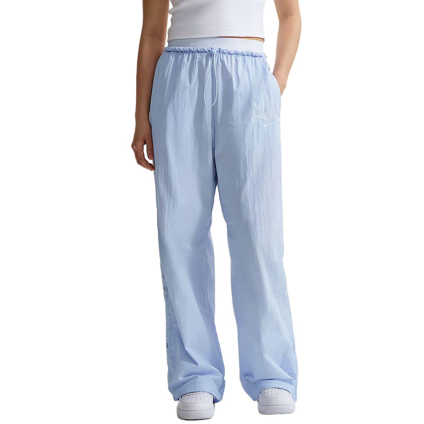 Nike Sportswear High-Waisted Loose Comfortable Casual Pants Women Bottoms IR7573-411 S