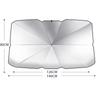 Car Sun Shade Compatible with BMW 5 Series 523d 523i 523i 528i 530i 530e