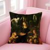 PPiero Da Vincis Cushion Cover Pillow Case Ultra Soft Skin Friendly Fabric Cloud Like Comfort  Concealed Zipper
