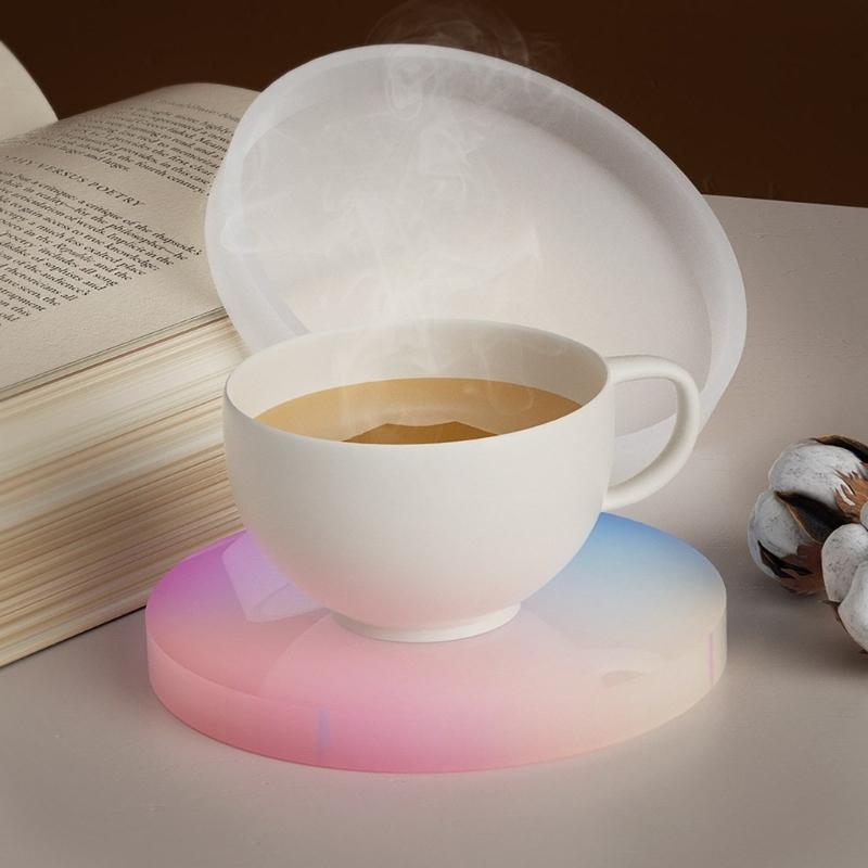 Versatile Silicone Casting Mold Epoxy Resin Mold Versatile Round/Square Coaster Ornaments Mould Jewelry Making Tool