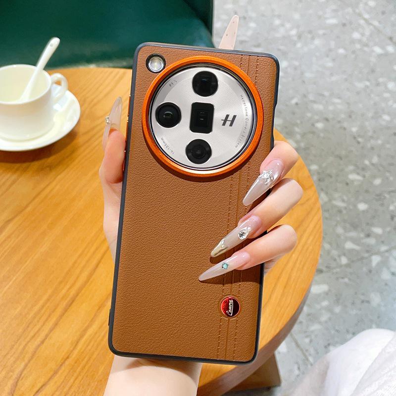 OPPO Find X9 Ultra/Find X8S+ Dual-Line Leica Leather Drop-Proof Phone Case