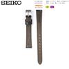 [Seiko] Watch Band, 12mm, Genuine Leather Strap, Women's, with Care Instructions (Black)