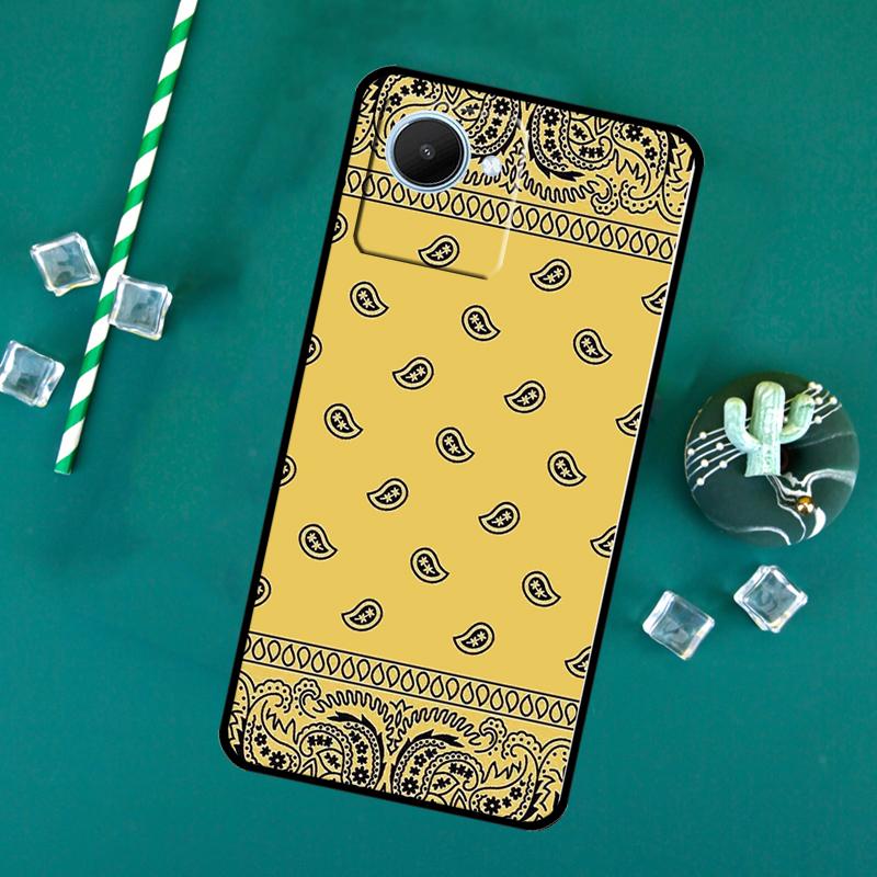 Bandana Paisley Pattern For Realme GT7 Pro 15 14 10 11 12 13 Pro Plus C67 C65 C63 C61 C55 C53 C51 C35 C75 C71 Case