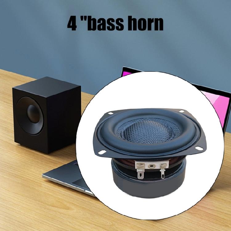 4inch Subwoofer, 40W Basin Bass Loudspeaker High Sensitivity Low End Home Superior Sound Low Frequencies Fit for Theater