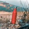 GRANDTIES Traveler Bottle, 620ml, Available in 6 Colors (Cranberry) with 2 Lids, Stainless Steel Bottle, Double-Layer Vacuum Insulation, Keeps Drinks