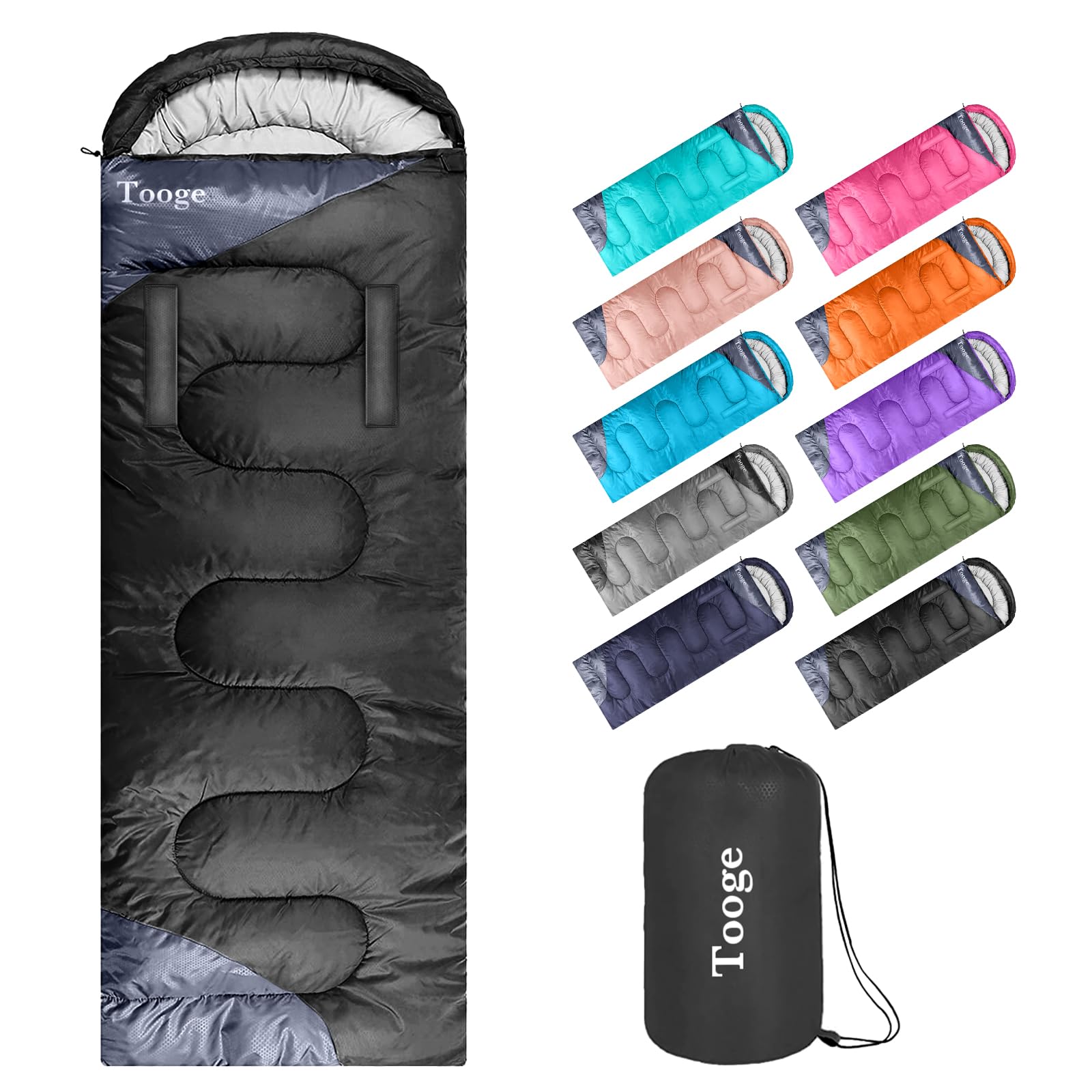 

Exclusive Waterproof Sleeping Bag for Connectable in Stretchable Arms and Perfect for Outdoor Emergency and Car Comfortable Temperature Range from to