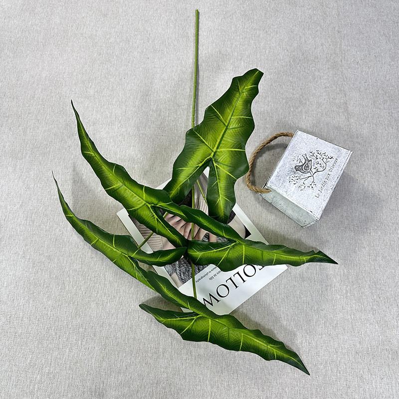 Alocasia Simulated Plant Odora Mall Hotel Courtyard Green Decoration Plant