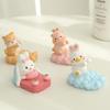 IYOVGOO Cartoon Kaninchen Schwein Figur Handyhalter