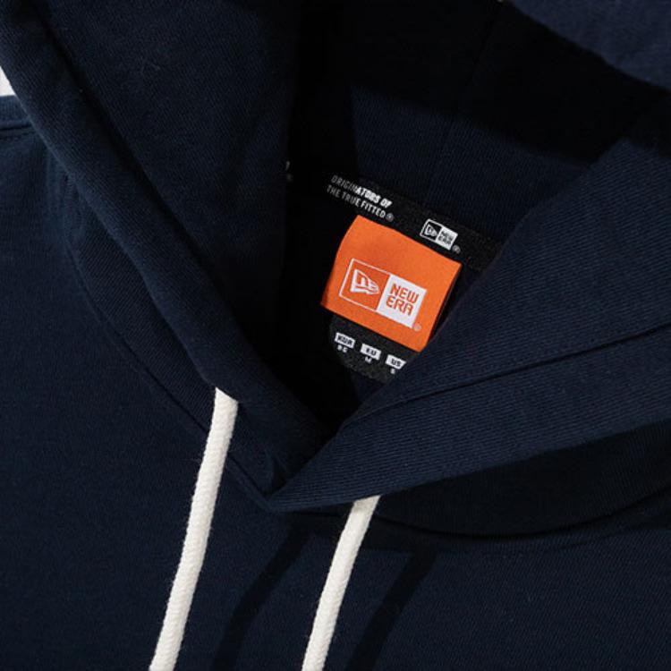 New Era FW21 Logo Print Hoodie Unisex Hoodies Dark-Blue 12866420