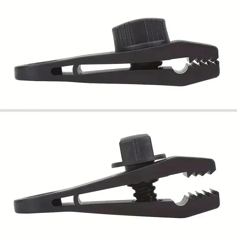 1/5/10pcs Outdoor Tent Clip Windproof Reinforced Clamps Pool Cover Tent Fasteners Holder Tarp Clips for Canopy Rainfly Fixing