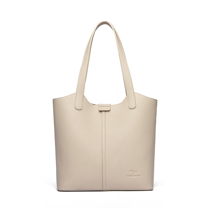 Damen Minimalistische Tragetasche, Schultertasche mit großem Fassungsvermögen, Retro Tragetasche, Damenhandtasche, Modische Alltags-Schultertasche